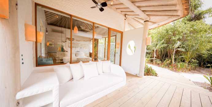 Lounge, 2 Bedroom Crusoe Residence, Soneva Jani