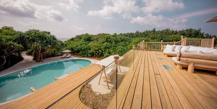 Aussicht, 2 Bedroom Crusoe Residence, Soneva Jani