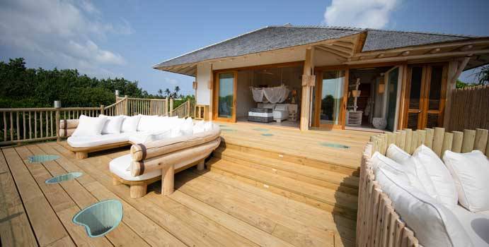 Obere Terrasse, 2 Bedroom Crusoe Residence, Soneva Jani