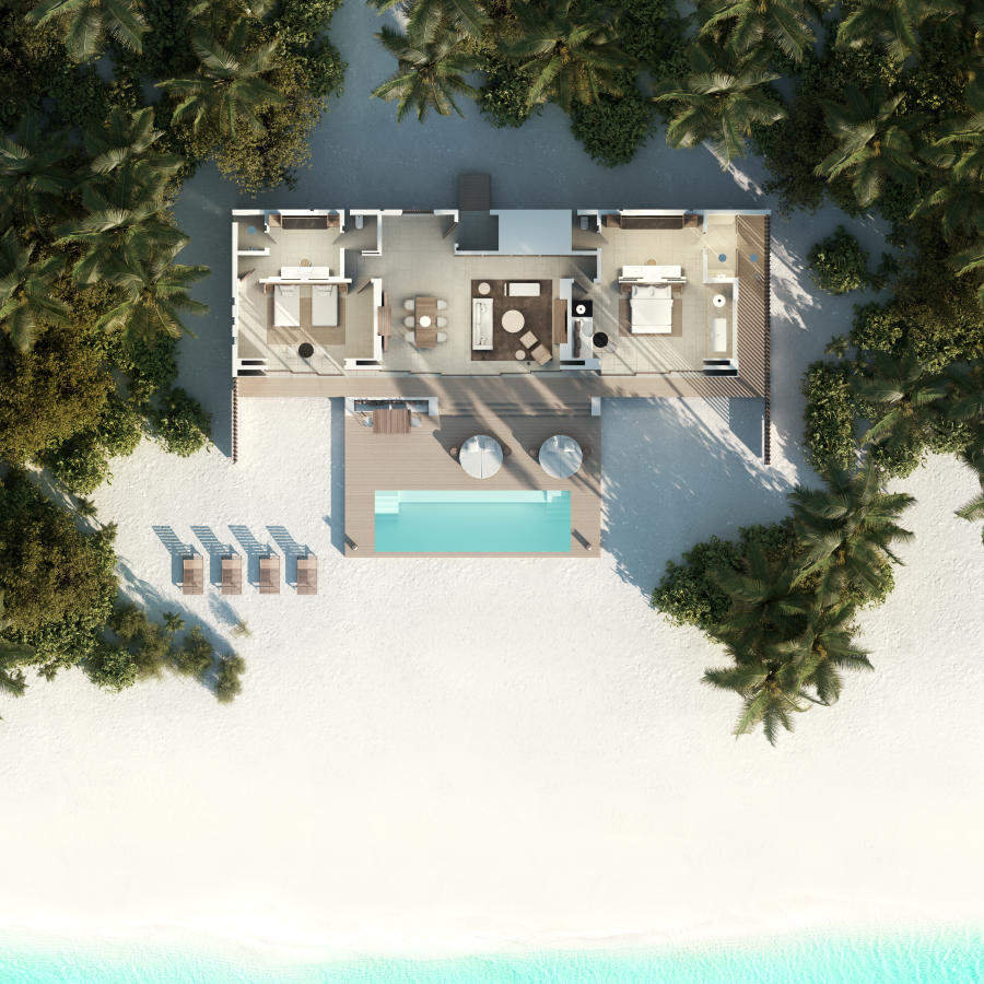 The_Ritz_Carlton_Maldives_Fari_Islands_Two_Bedroom_Beach_Pool_Villa_Floorplan
