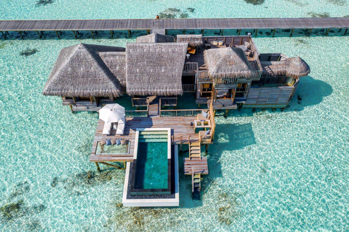 Gili Lankanfushi, Villa Suite mit Pool, Aerial