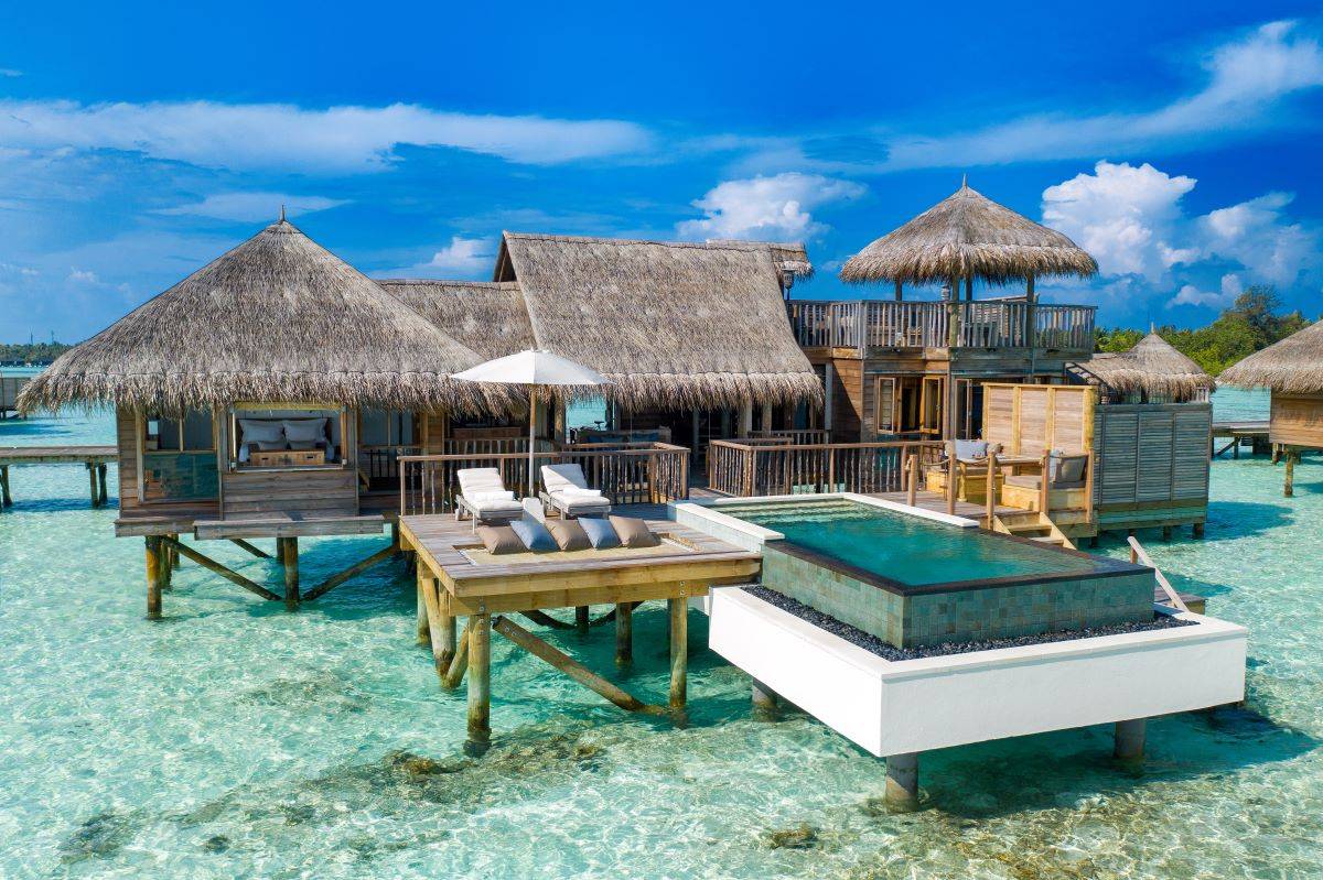 Gili Lankanfushi, Villa Suite mit Pool, Terrasse