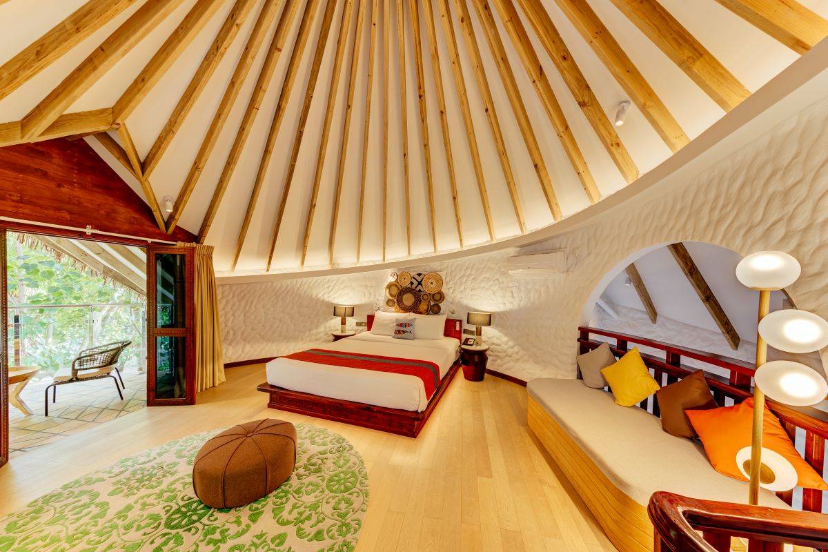 Cinnamon Dhonveli Maledives, Malediven, Beach Suite with Pool, Schlafzimmer