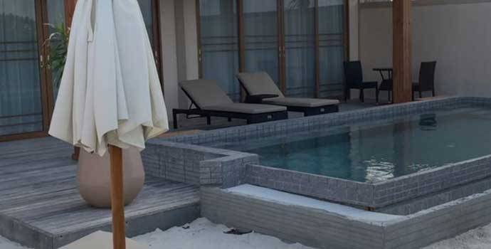 Pool, Two Bedroom Family Beach Residence, Brennia Kottefaru