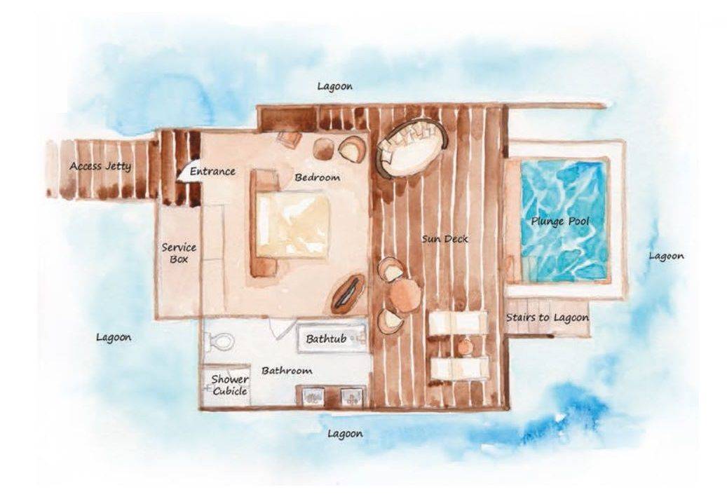 Sunrise Pool Water Villa