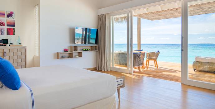 Ausblick, Two Bedroom Pool Suite Beach Villa, Baglioni Resort Maldives