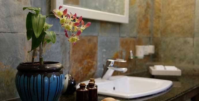 Badezimmer, Fornace Studio, Nika Island Resort