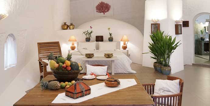 Schlaf- und Essbereich, Fornace Studio, Nika Island Resort