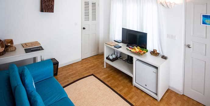 Wohnzimmer, Family Garden Room, Nika Island Resort