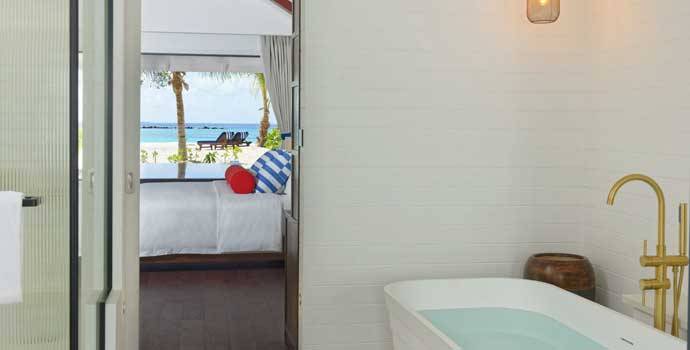 Badezimmer, Deluxe Beach Pool Villa, Paradise Island Resort & Spa