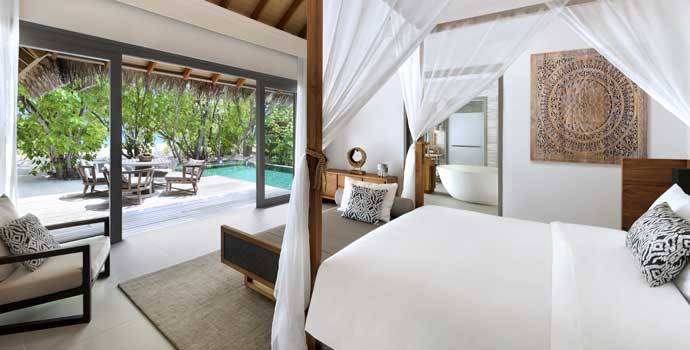 Aussicht, One Bedroom Deluxe Beach Pool Residence, Vakkaru Maldives