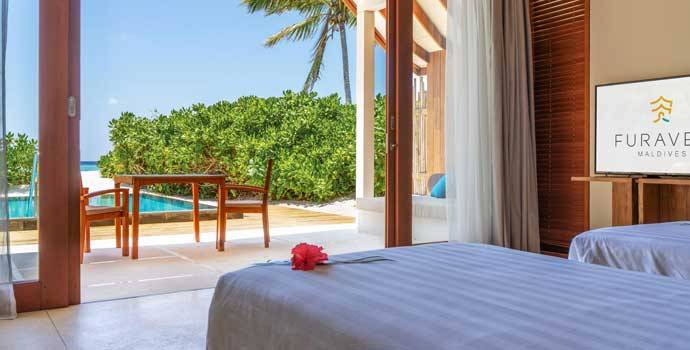 Two Bedroom Beach Residence with Pool, Furaveri Maldives