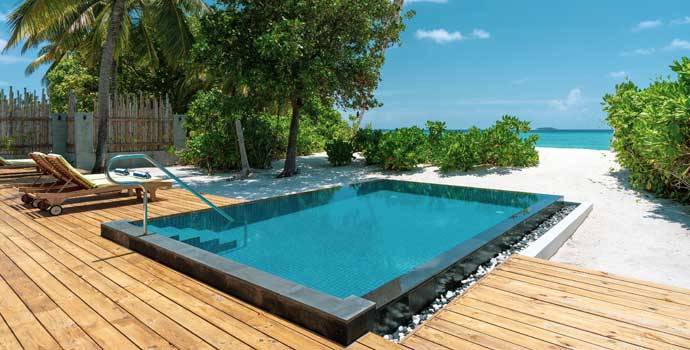 Two Bedroom Beach Residence with Pool, Furaveri Maldives