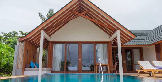 Two Bedroom Beach Residence with Pool, Furaveri Maldives