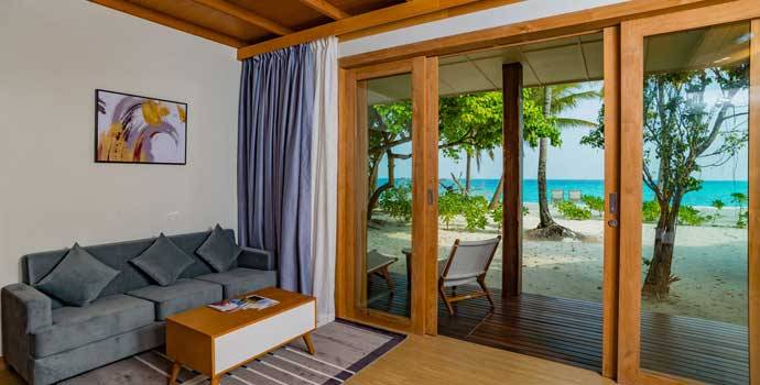 Wohnen, Family Villa, Fiyavalhu Maldives