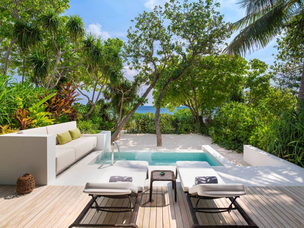 The Westin Maldives Miriandhoo Resort, Malediven, Family Beach Villa Pool, Pool