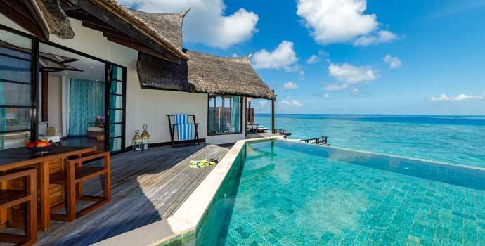 Terrasse, Ocean Pool Suite, OZEN Reserve Bolifushi
