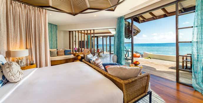 Schlafzimmer, Ocean Pool Suite, OZEN Reserve Bolifushi