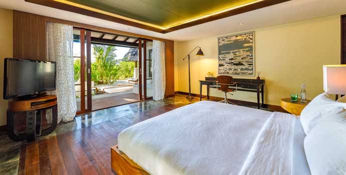 Schlafzimmer, Sunset Earth Pool Reserve, OZEN Reserve Bolifushi