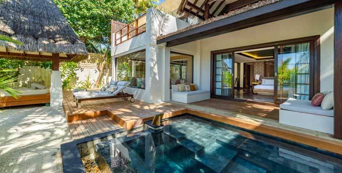 Terrasse, Sunset Earth Pool Reserve, OZEN Reserve Bolifushi