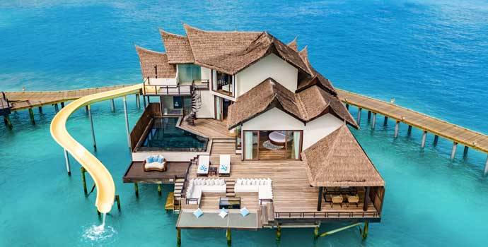 Private Ocean Reserve with Slide, OZEN Reserve Bolifushi