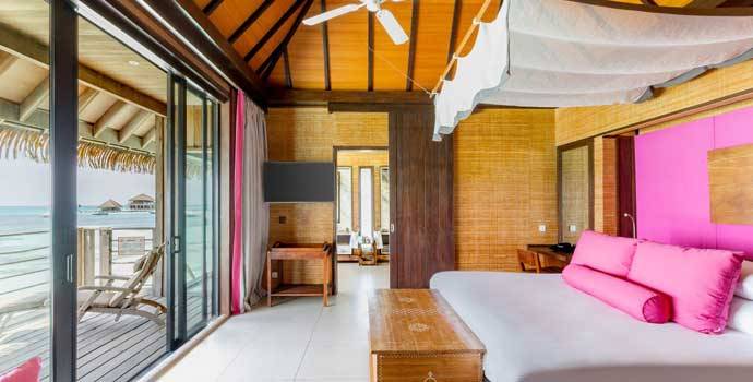 Auf dem Wasser Suite Panoramablick, Club Med Kani