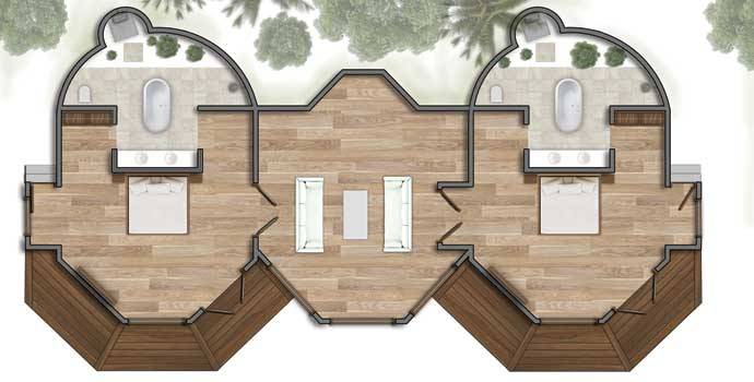 Family Beach Suite, Kihaa Maldives