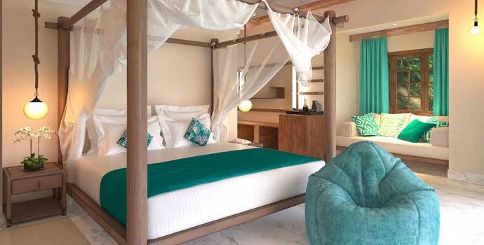 Beach Suite with Infinity Pool, Kihaa Maldives