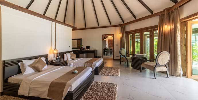 Three Bedroom Royal Suite with Infinity Pool , Kihaa Maldives