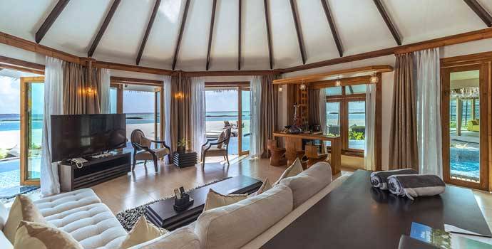 Three Bedroom Royal Suite with Infinity Pool , Kihaa Maldives