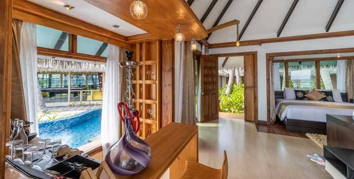 Three Bedroom Royal Suite with Infinity Pool , Kihaa Maldives