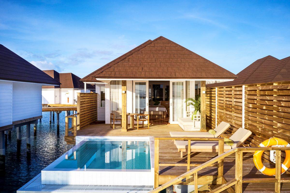 Sun Siyam Olhuveli, Malediven, Grand Water Villa with Pool, Außenansicht