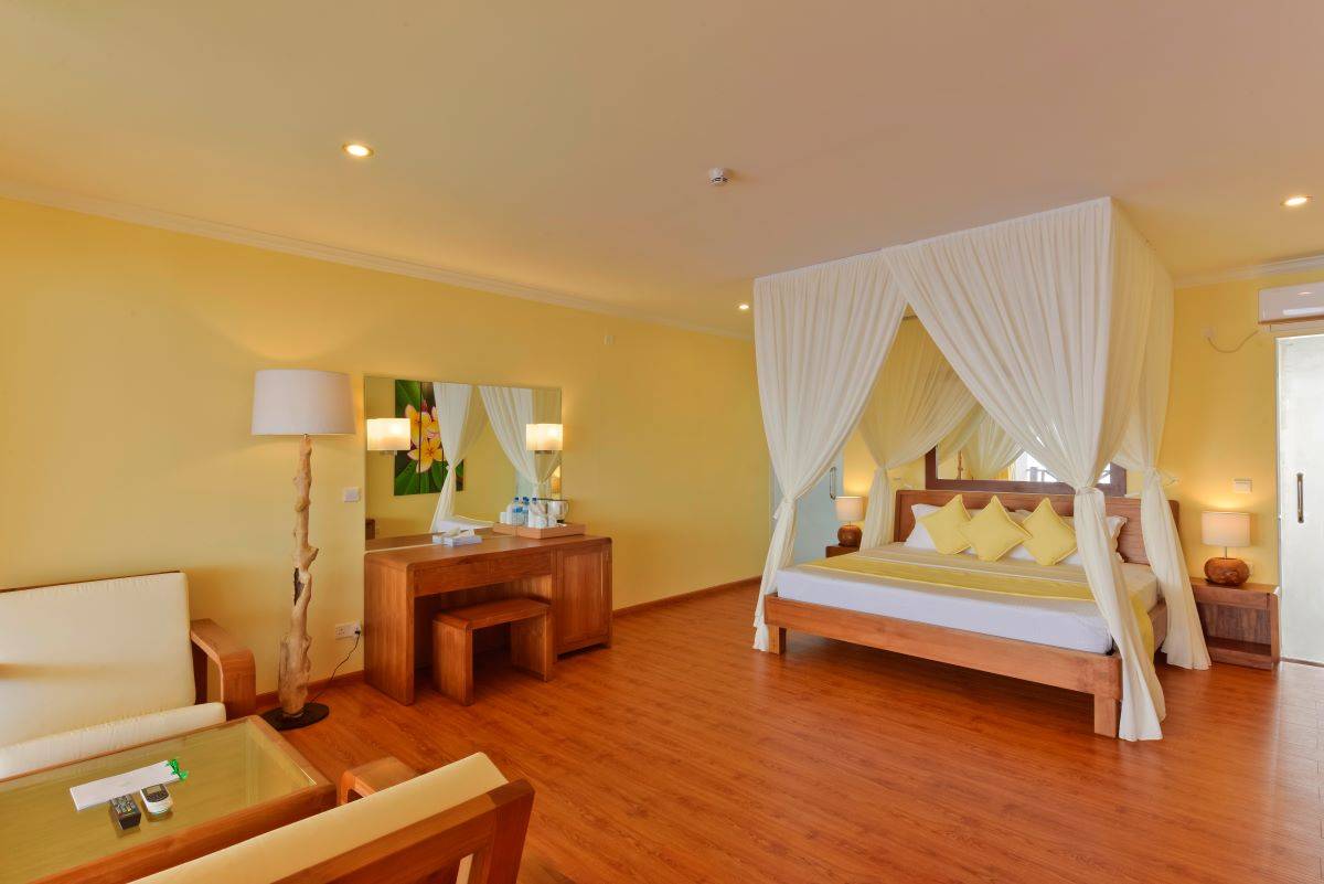 Dreamland The Unique Sea & Lake Resort / Spa, Water Bungalow, Schlafen