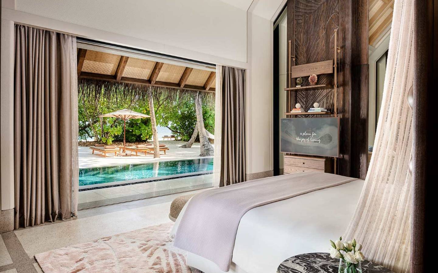 Two Bedroom Beach Villa with Pool, JOALI Maldives