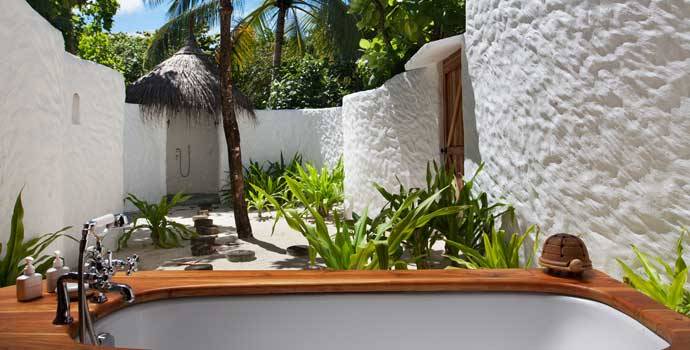 Badewanne, Crusoe with Pool, One Bedroom Villa with Pool, Soneva Fushi Resort