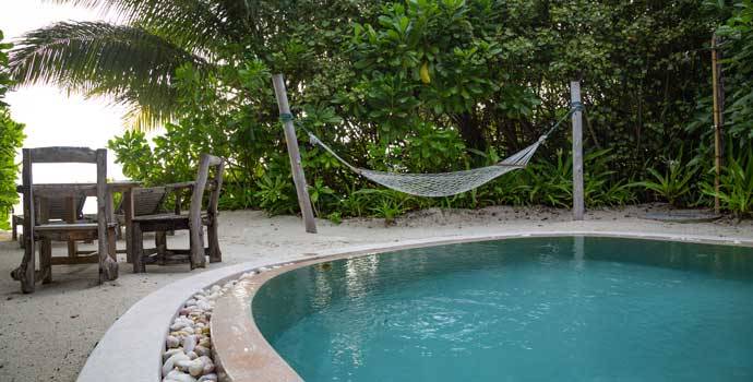 Pool, Soneva Fushi Villa Suite with Pool, One Bedroom Villa with Pool, Soneva Fushi Resort