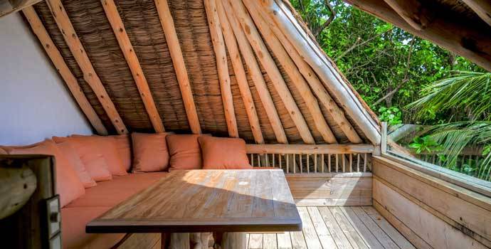 Balkon, Soneva Fushi Family Villa Suite, One Bedroom Villa Suite, Soneva Fushi Resort