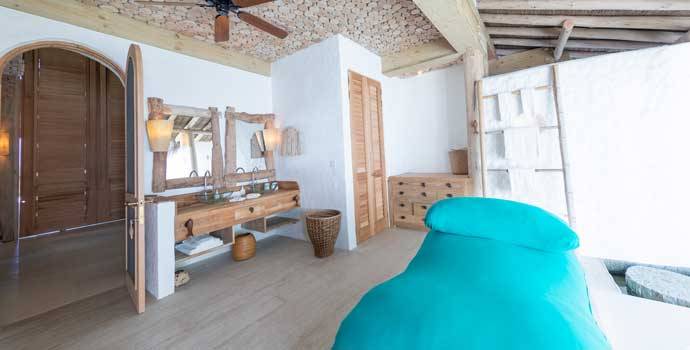 Badezimmer, Crusoe Suite with Pool, One Bedroom Villa Suite with Pool, Soneva Fushi Resort