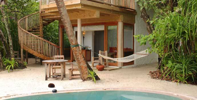 Terrasse, 2 Bedroom Crusoe with Pool, Two Bedroom Villa with Pool, Soneva Fushi Resort