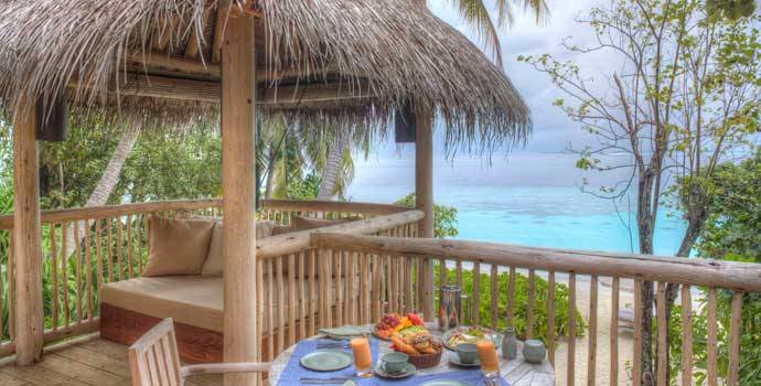 Balkon, 2 Bedroom Crusoe with Pool, Two Bedroom Villa with Pool, Soneva Fushi Resort