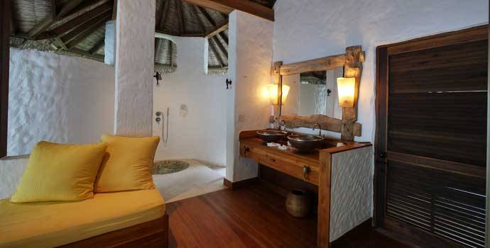 Badezimmer, 2 Bedroom Soneva Fushi Villa with Pool, Two Bedroom Villa with Pool, Soneva Fushi Resort