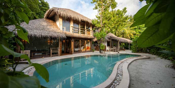2 Bedroom Soneva Fushi Villa Suite with Pool, Two Bedroom Villa with Pool, Soneva Fushi Resort