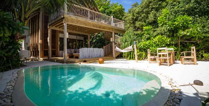 Pool, 2 Bedroom Crusoe Suite with Pool, Two Bedroom Villa Suite with Pool, Soneva Fushi Resort