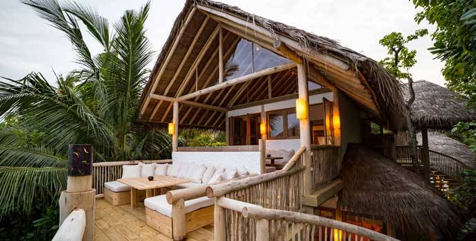 Balkon, 2 Bedroom Crusoe Suite with Pool, Two Bedroom Villa Suite with Pool, Soneva Fushi Resort