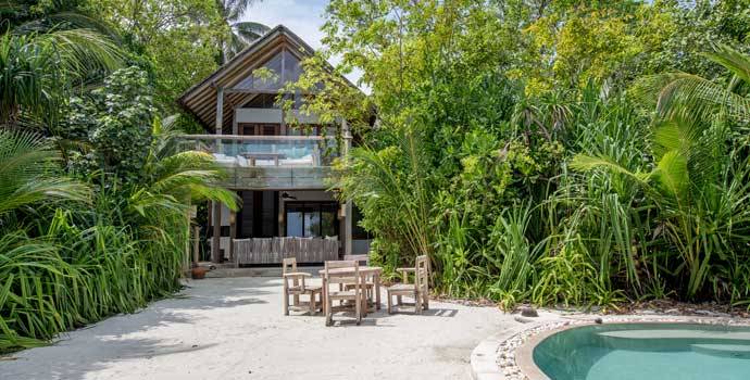 Aussenansicht, 2 Bedroom Crusoe Suite with Pool, Two Bedroom Villa Suite with Pool, Soneva Fushi Resort