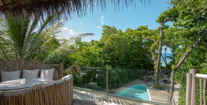 Balkon, 2 Bedroom Crusoe Residence with Pool, Two Bedroom Villa Suite with Pool, Soneva Fushi Resort
