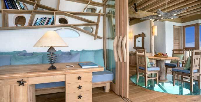 Innenbereich, 2 Bedroom Water Retreat with Slide, Two Bedroom Water Retreat, Soneva Fushi Resort