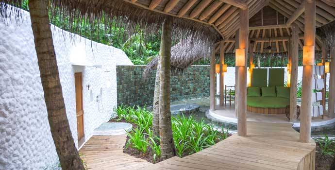 Badezimmer, 3 Bedroom Soneva Fushi Villa Suite with Pool, Three Bedroom Villa Suite with Pool, Soneva Fushi Resort