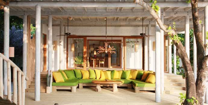 Aussenbereich, Sunrise Retreat, Three Bedroom Villa Suite with Pool, Soneva Fushi Resort
