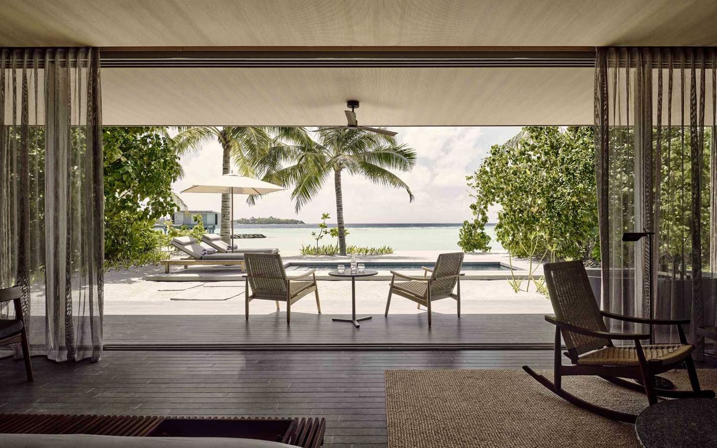 1-Bedroom Sunset Beach Pool Villa